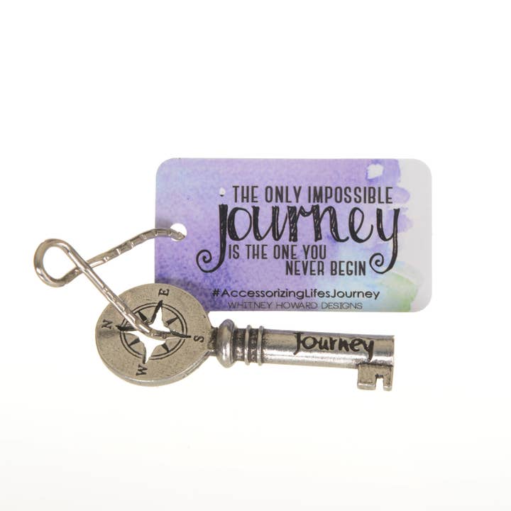 Whitney Howard Designs - Wholesale Pendant/Charm Necklace - Vintage key charms with meaningful words, wearable statement10