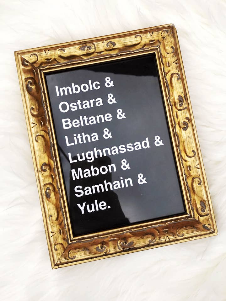 Pagan Holiday Print for wholesale by Lady Moon Co.®