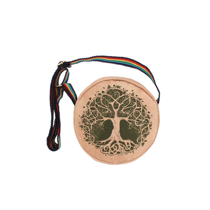 Lakhays Collection Inc. – Großhandel Umhängetasche - Damen – Böhmische runde Umhängetasche