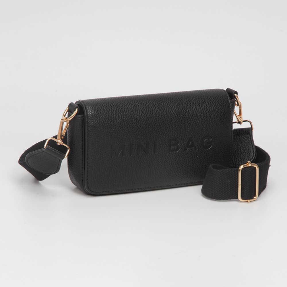 Sensibling Corp. - Wholesale Crossbody Bag - Women's - Faux Leather MINI BAG Message Structured Crossbody Bag3
