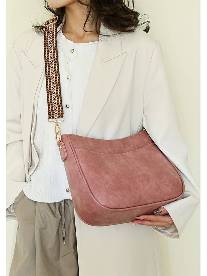 Pu Leather Shoulder Bag with Aztec Straps ZLD021 for wholesale by UNISHE