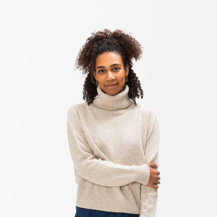 Jersey de cuello alto konfetti para venta al por mayor de Matona