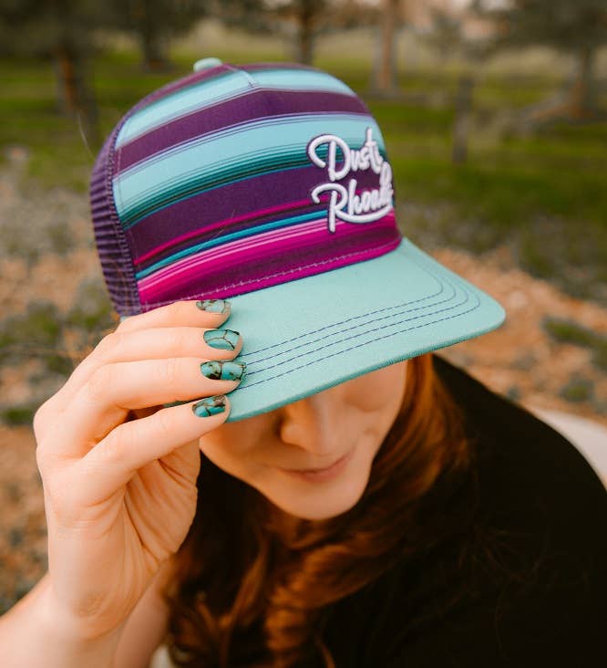 Dusti Rhoads - Wholesale Trucker Hat - Women's - ONLY $6 - Crazy Serape Western Ladies Cap0