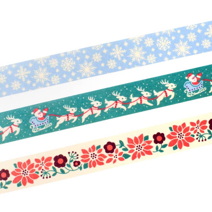 Nuthatch Studio - Wholesale Washi Tape - Night Before Christmas Washi Tape Set1