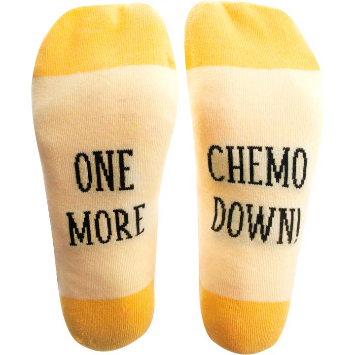 Chemo Down - S/M Unisex Sock for wholesale by Pavilion