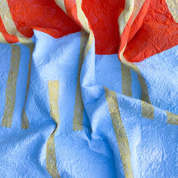 Modern Textiles - Wholesale Craft sewing kit - Horizon Quilt Paper Pattern12