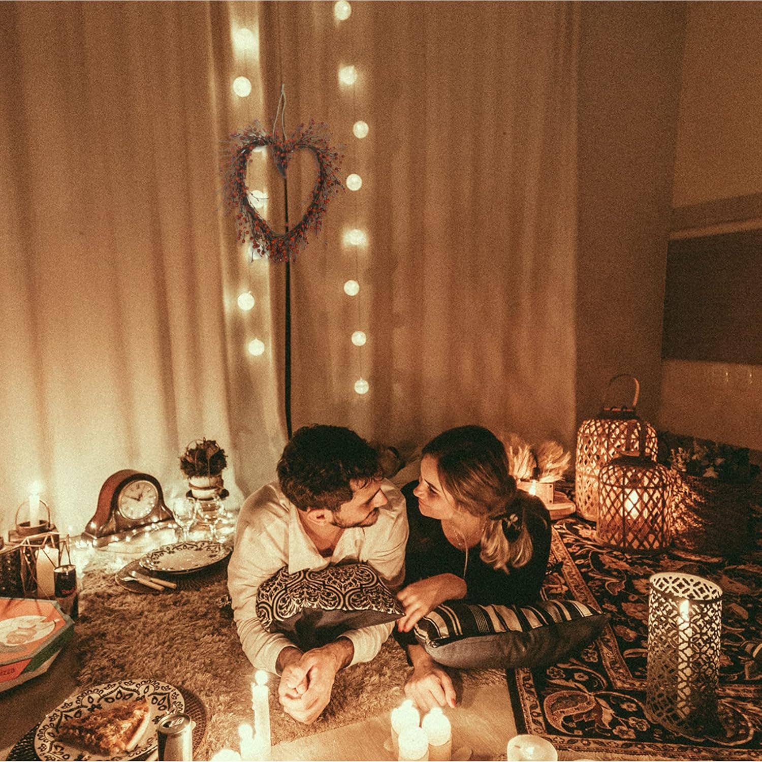 4E's Novelty - Wholesale Wreath - 15" Valentine's Heart Wreath - Red Berry Grapevine for Indoor/Outdoor Decor8