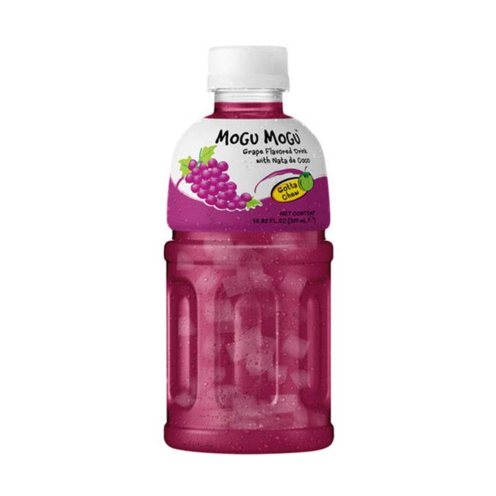 Mogu Mogu Grape Drink with Nata de Coco 320 ml for wholesale by utoppa GmbH