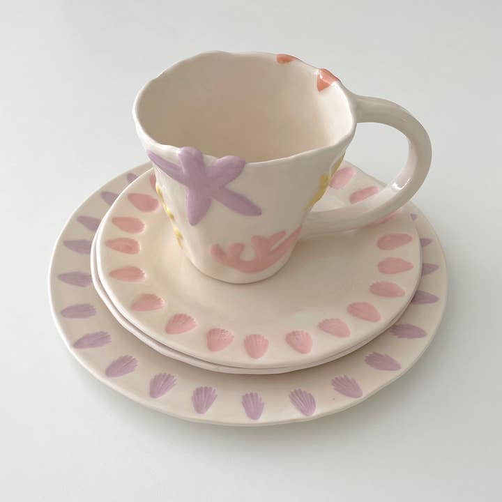 Pipa and Happy - Wholesale Coffee Mug - Coral mug