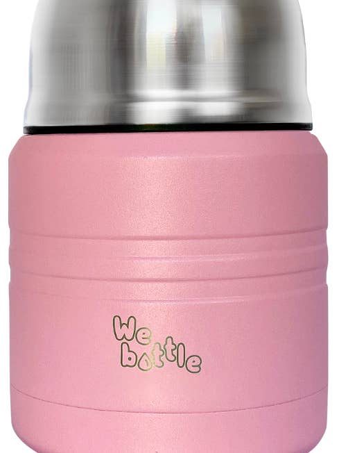 Food Jar 350ml Light Pink for wholesale by We Bottle