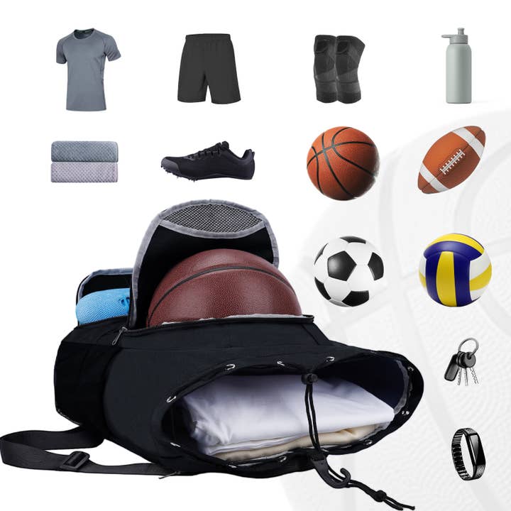 wandf - Wholesale Backpack – Unisex - Drawstring Backpack Soccer Basketball Backpack Gym Bag60