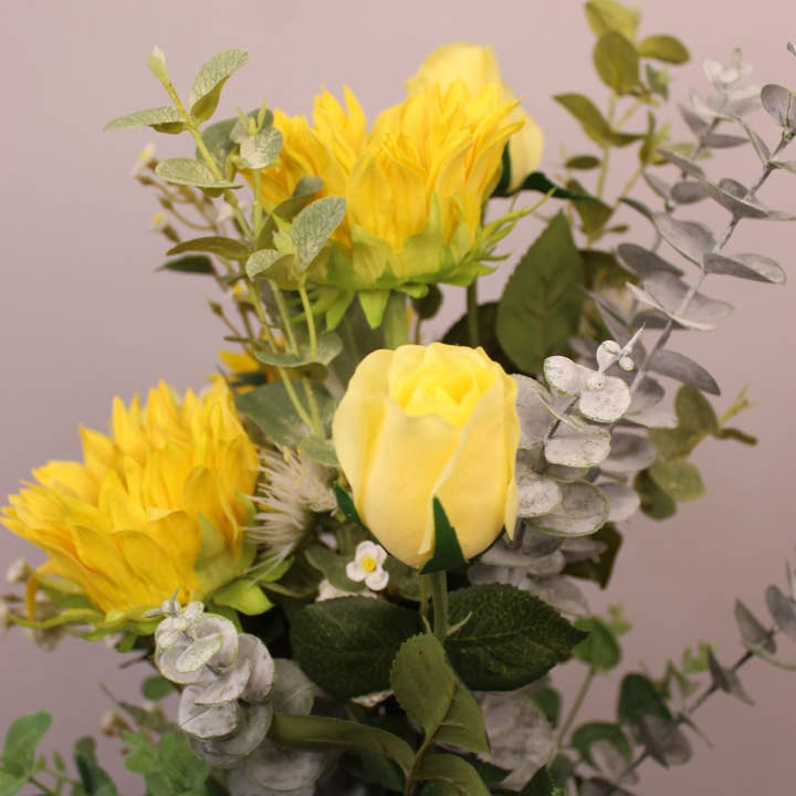 Realistic Artificial Flowers - Wholesale Artificial flowers - Real Touch Sunflower Bouquet '88'7