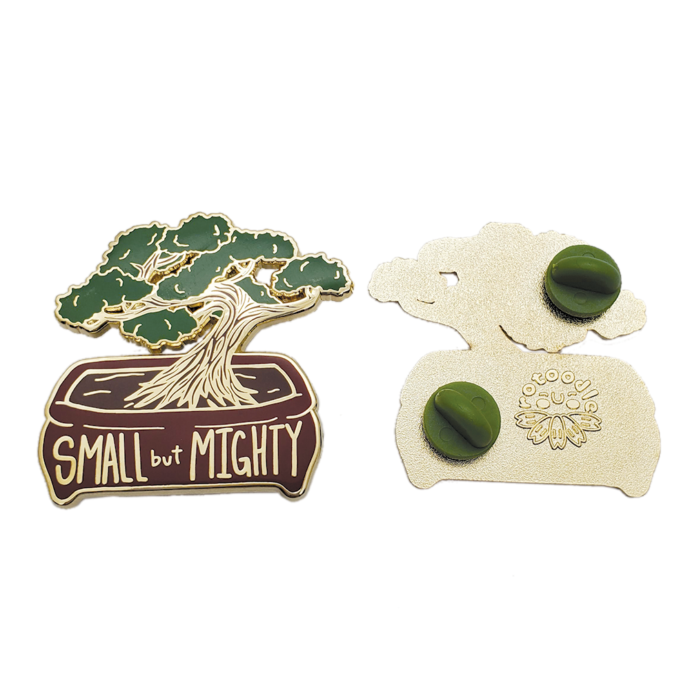 Rotoodle - Vente Épinglettes/boutons - Bonsaï à positivité plantée motivante2