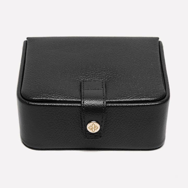 Capra Ecru Medium Stud or Jewellery Box for wholesale by Ettinger