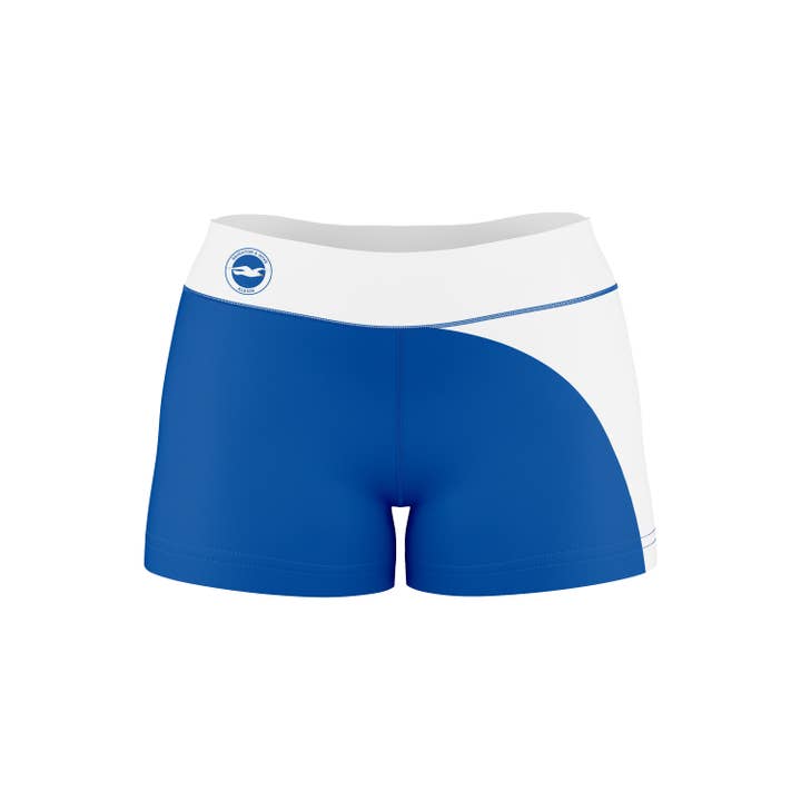 Brighton Game Day All Over Logo Womens Royal Lounge Shorts for wholesale by Vive La Fete
