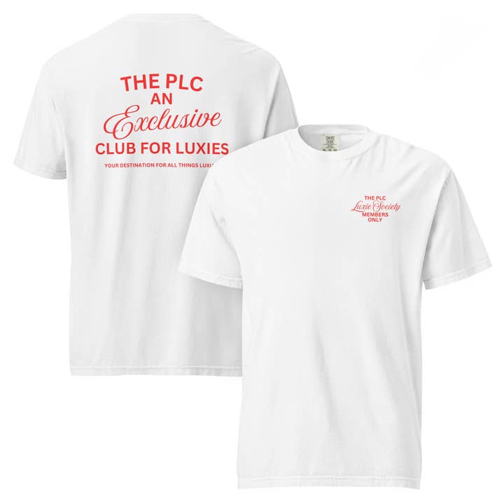 Luxie Members Only Comfort Colors Tee for wholesale by Luxie Society