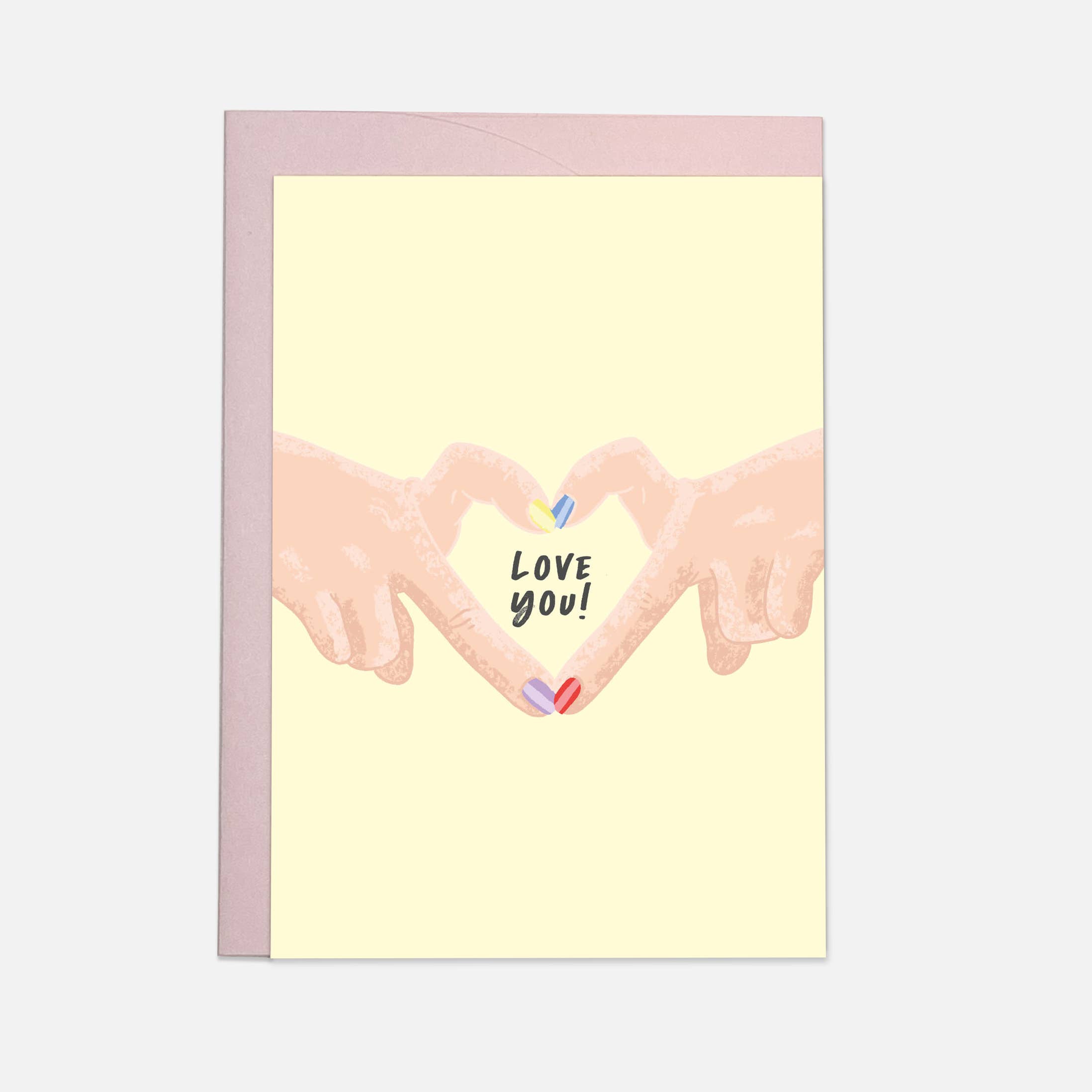 Kaart Blanche - Wholesale Love Card - Gen Z love you greeting card