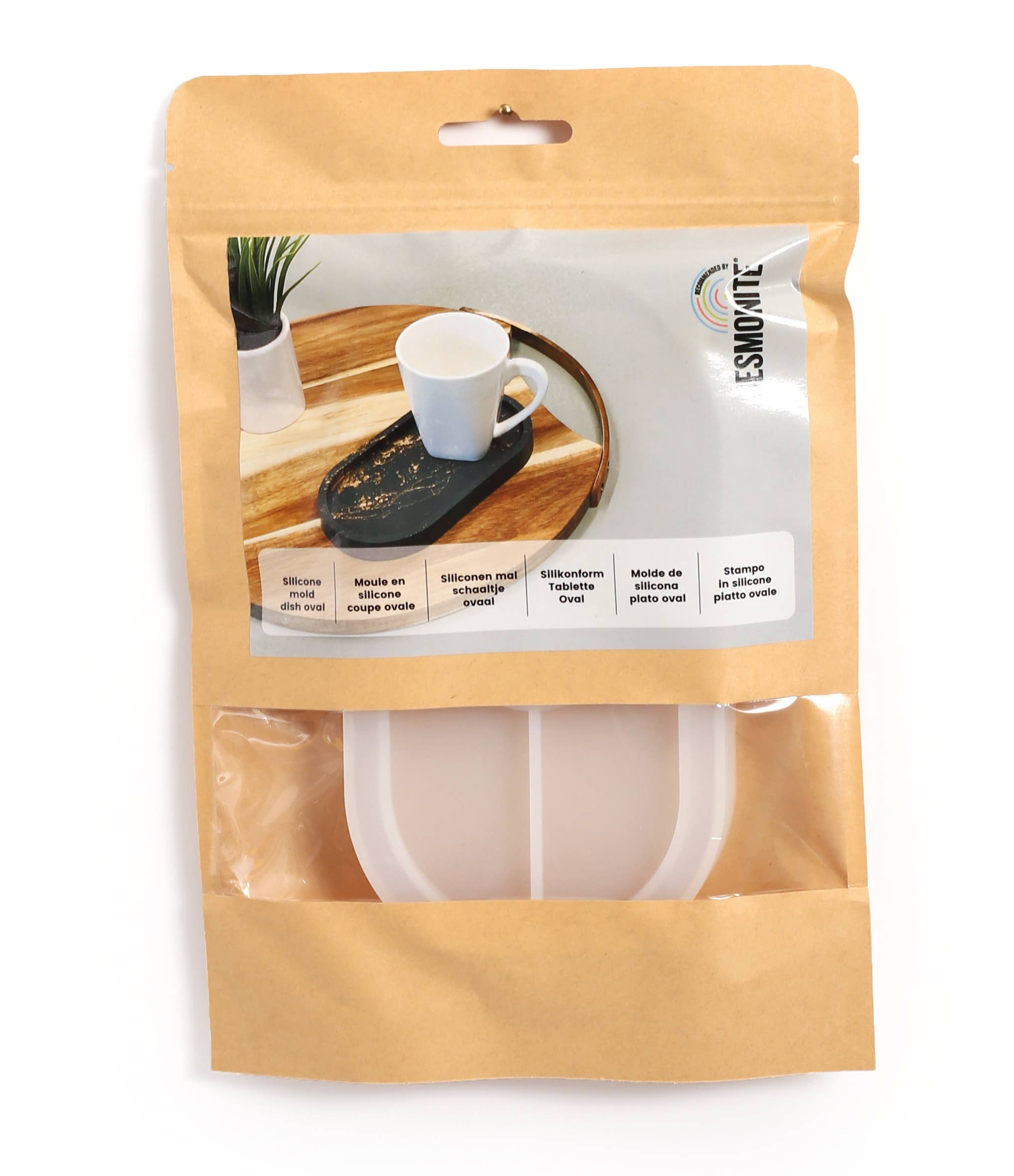 Graine Créative - Wholesale Craft Tool - SILICONE MOLD CUP 18CM X 9.5CM - OVAL4