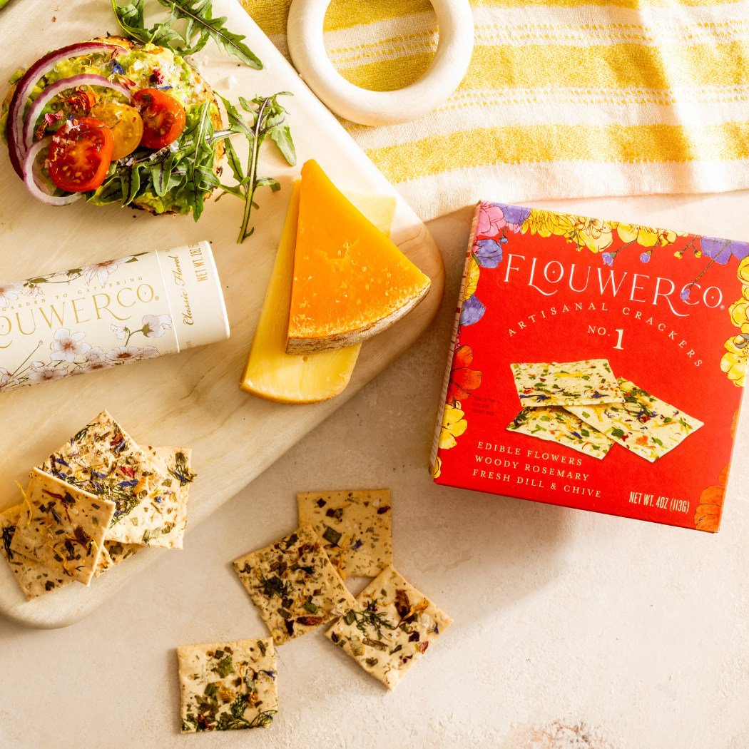 FLOUWER CO. - Wholesale Krokante deegwaren - No. 1 - Ambachtelijke crackers, doos van 122