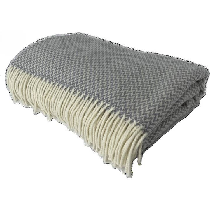 Bronte Moon - Wholesale Throw Blanket - Ballintyre Range - Merino Lambswool Throw - Made in Scotland