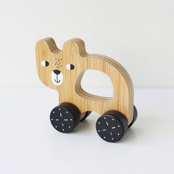 Wee Gallery - Wholesale Wood Toy - Kids - Push Toy - Bear7