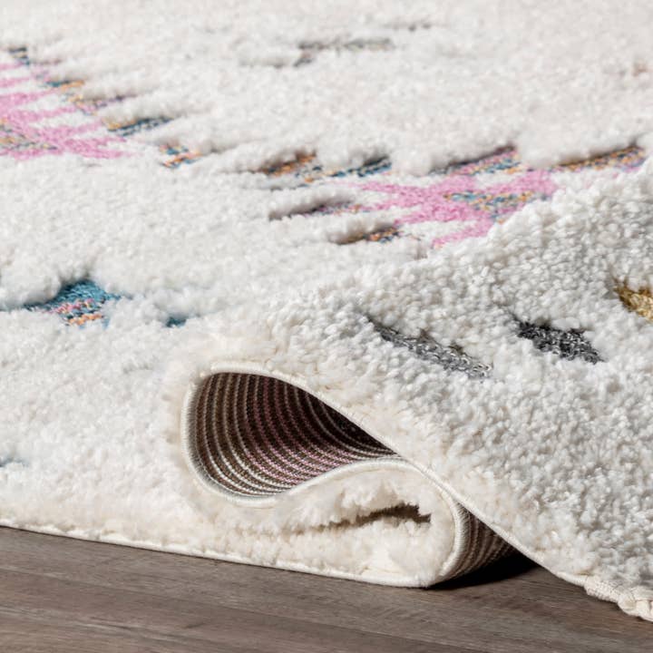 nuLOOM - Wholesale Area Rug - Jocelyn Carved Tribal Shag Area Rug