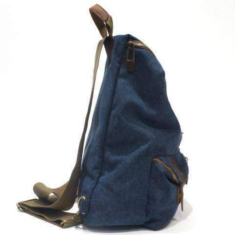 ZEDE PARIS - Wholesale Backpack - Women's - SAINT-PAUL - Canvas and leather backpack29