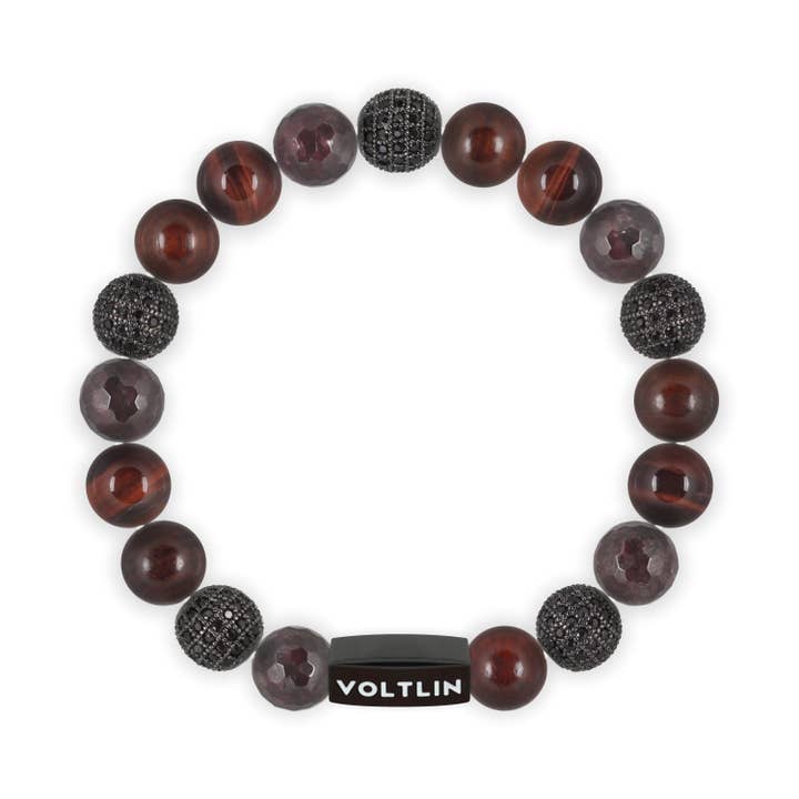 Bracciale elasticizzato Sirius Maroon per la vendita all'ingrosso da parte di VOLTLIN