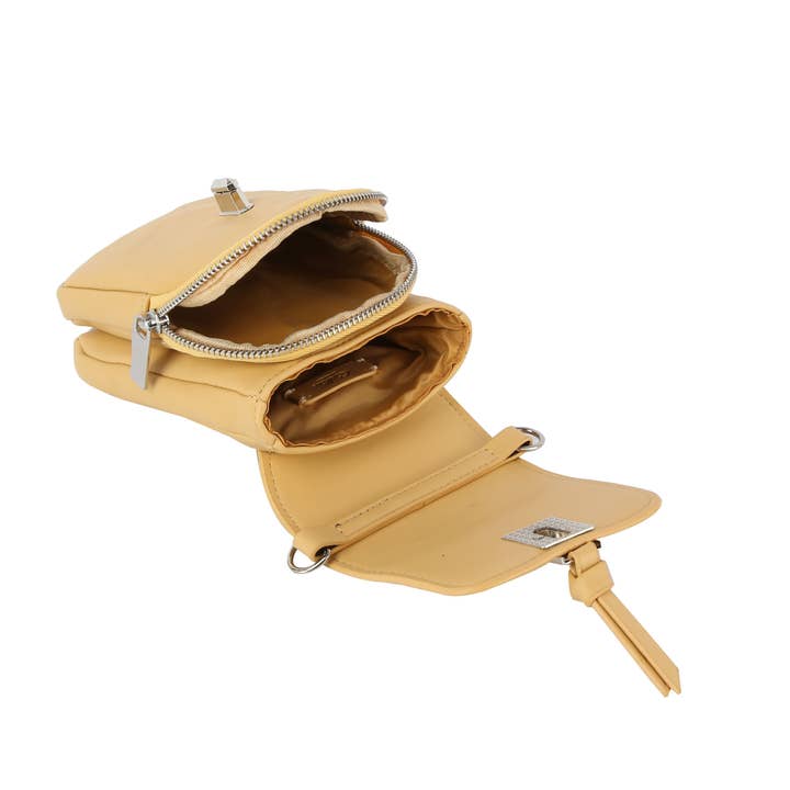 Handbag Factory Corp - Wholesale Crossbody Bag - Women's - Metal closure phone crossbody10