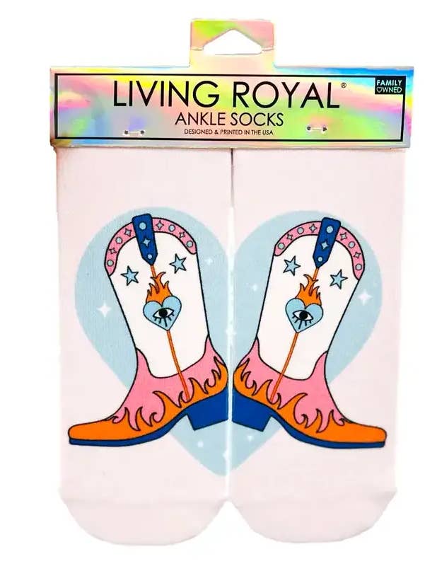 Living Royal - Wholesale Socks - Women's - Novelty Graphic Ankle Socks - Donuts & Candy Sugar Rush