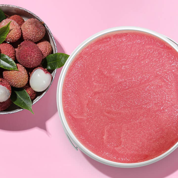The Midwest Sea Salt Company - Wholesale Body Scrub/Exfoliant - Hey, Babe Emulsified Sugar Scrub - Sweet Lychee - 128oz