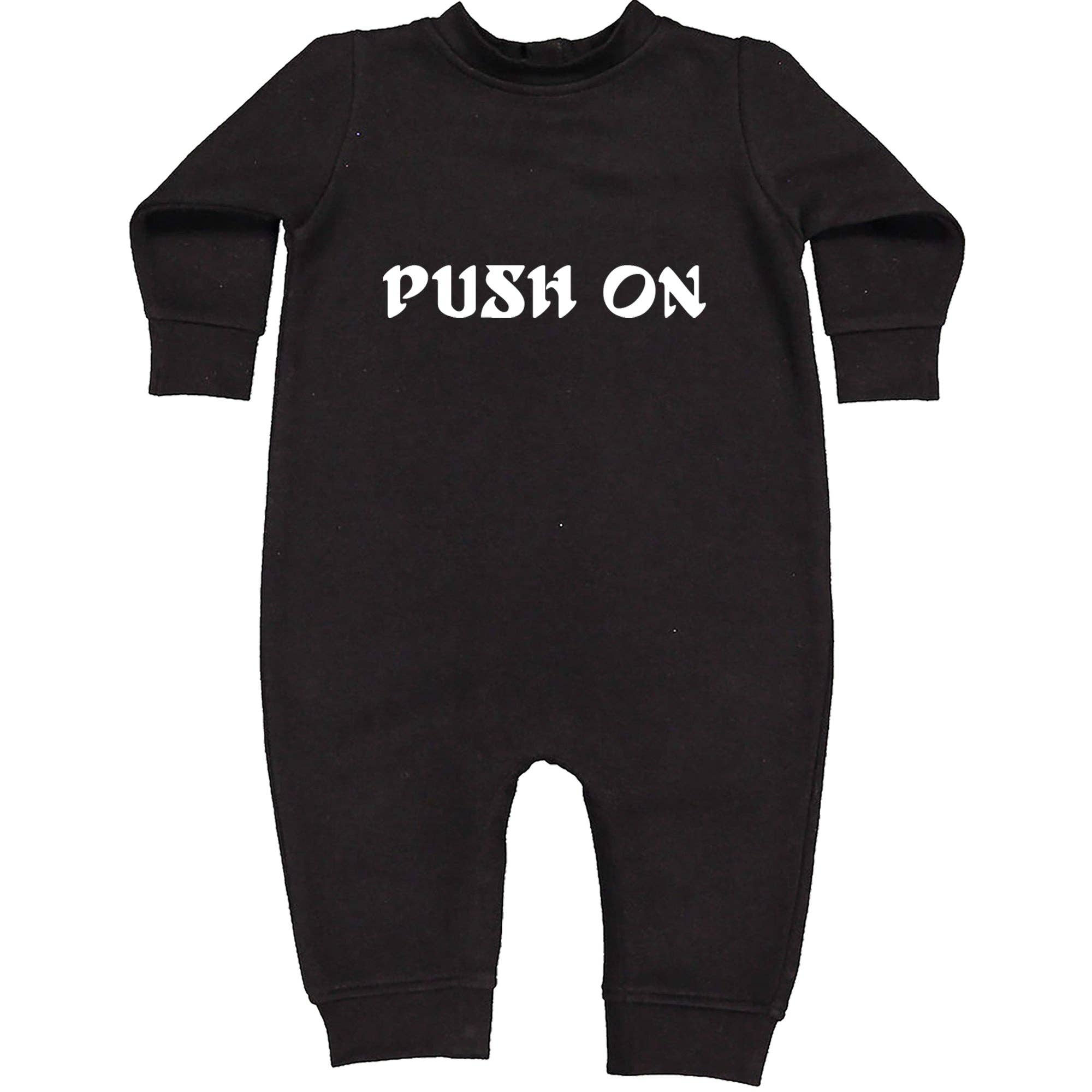 Expression Tees - Wholesale Hoodie - Kids - Push On Tush Push Toddler Hoodie Or Infant Fleece Romper4