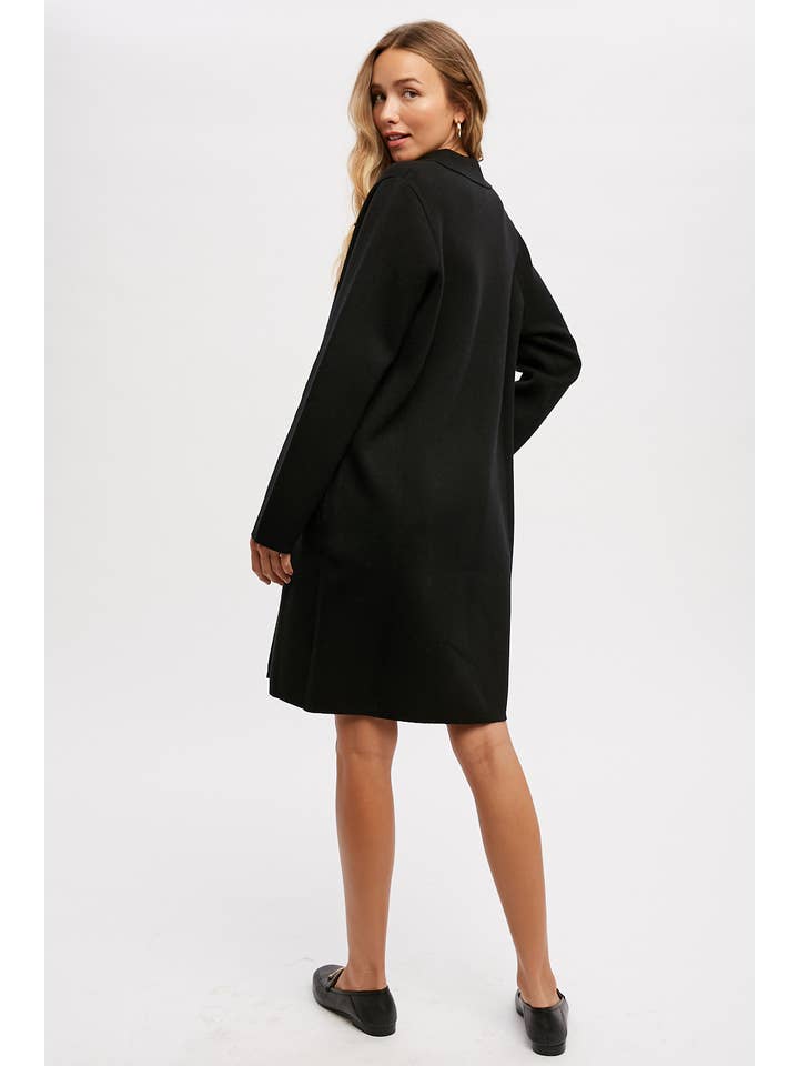Bluivy - Wholesale Coat - Women's - CLASSIC DOUBLE BREASTED COATIGAN