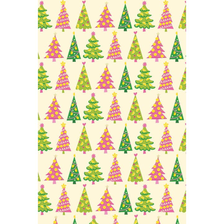 Giftiply - Wholesale Flat Wrap - O Lemon Tree - Charity Eco-Friendly Wrapping Paper1
