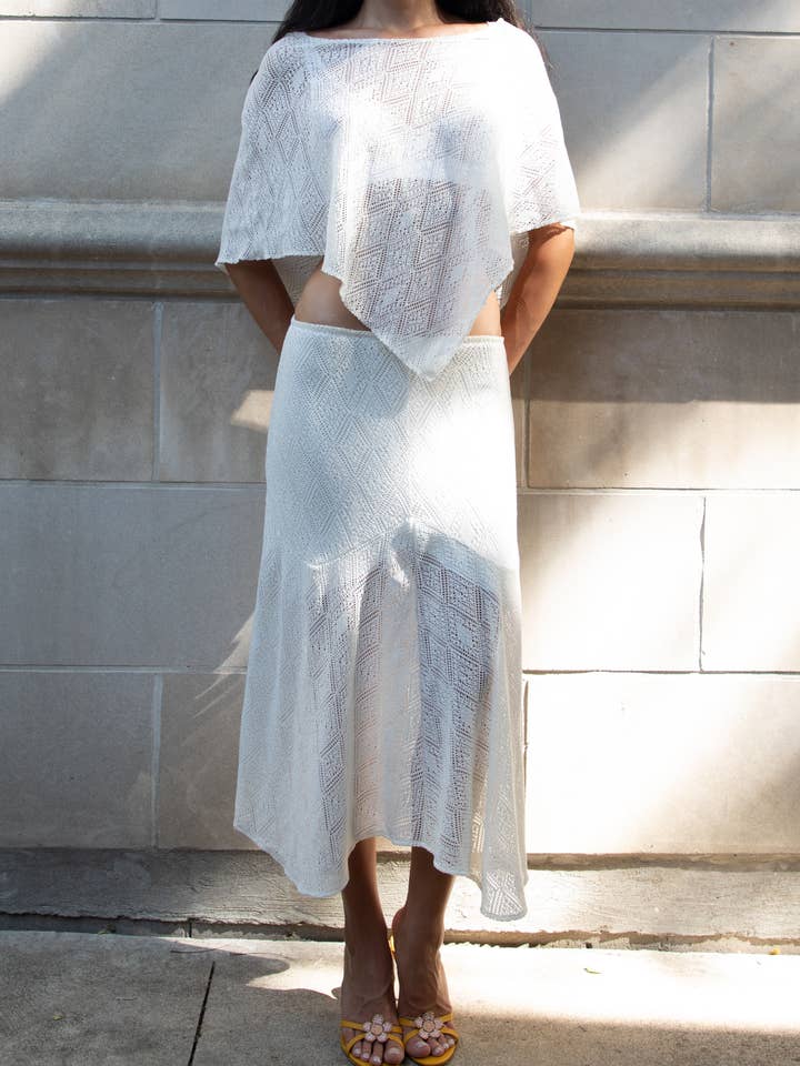 Bareminimale - Wholesale Poncho - Women's - LUCKY CROCHET PONCHO5