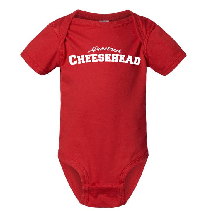 Wi-Wear - Wholesale Bodysuit (Non-Footed) - Baby - Purebred Cheesehead Baby/Toddler Onesie