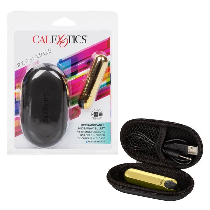 Rechargeable Hideaway™ Bullet - Gold for wholesale by CalExotics