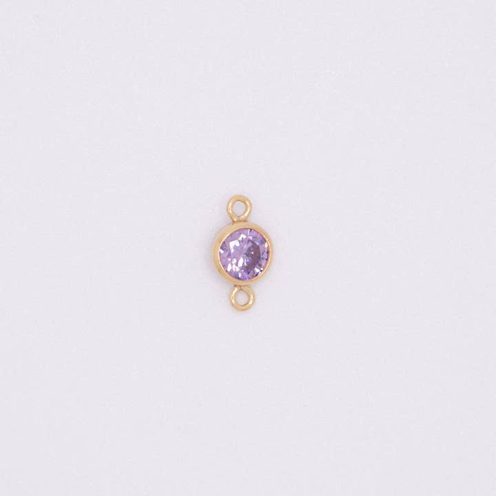 TPAIGE Jewelry - Wholesale Individual Charm/Pendant - Gold Filled Birthstone Connector4
