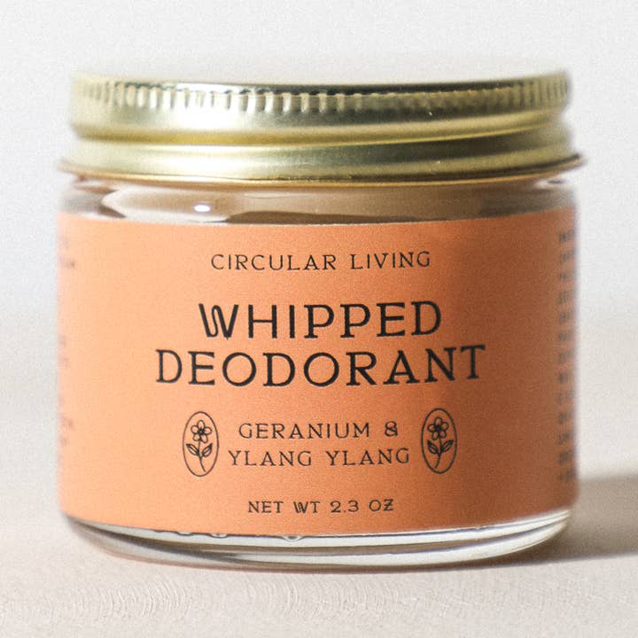 Circular Living - Wholesale Deodorant - Women's - Whipped Deodorant, Geranium & Ylang Ylang0