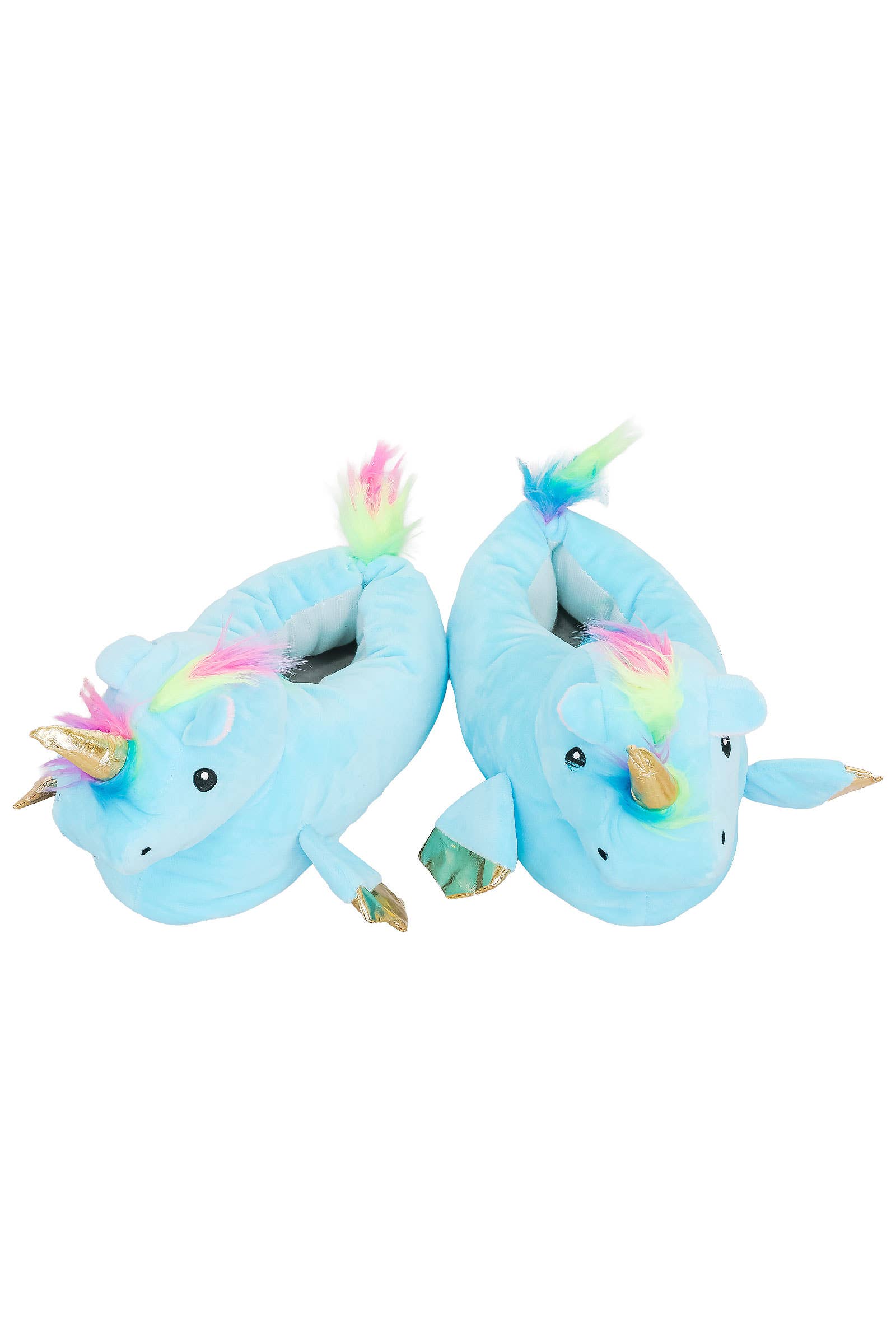 Cap Zone - Wholesale Slippers - Women's - Unicorn Plush Indoor Lounge Sock Slippers25