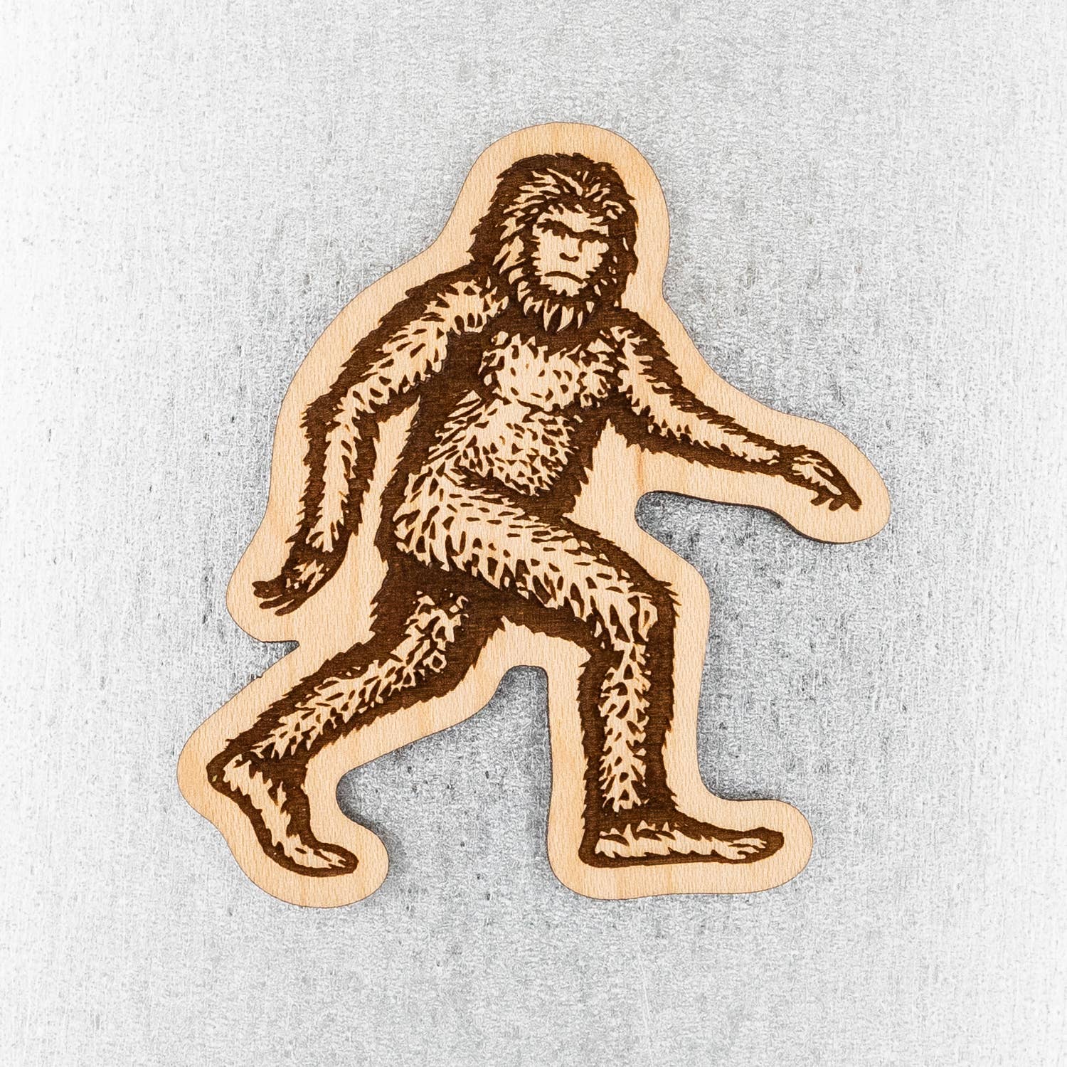 Steamer Lane Design - Wholesale Magnet - Sasquatch Wood Magnet