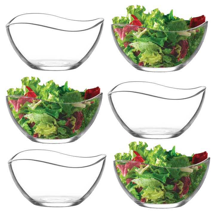 LAV Vira Glass Serving Bowls Set of 6, Small Round Bowl, 7.2 and other Purchase Wholesale large serving bowls. Free Returns & Net 60 Terms on Faire trending on Faire.