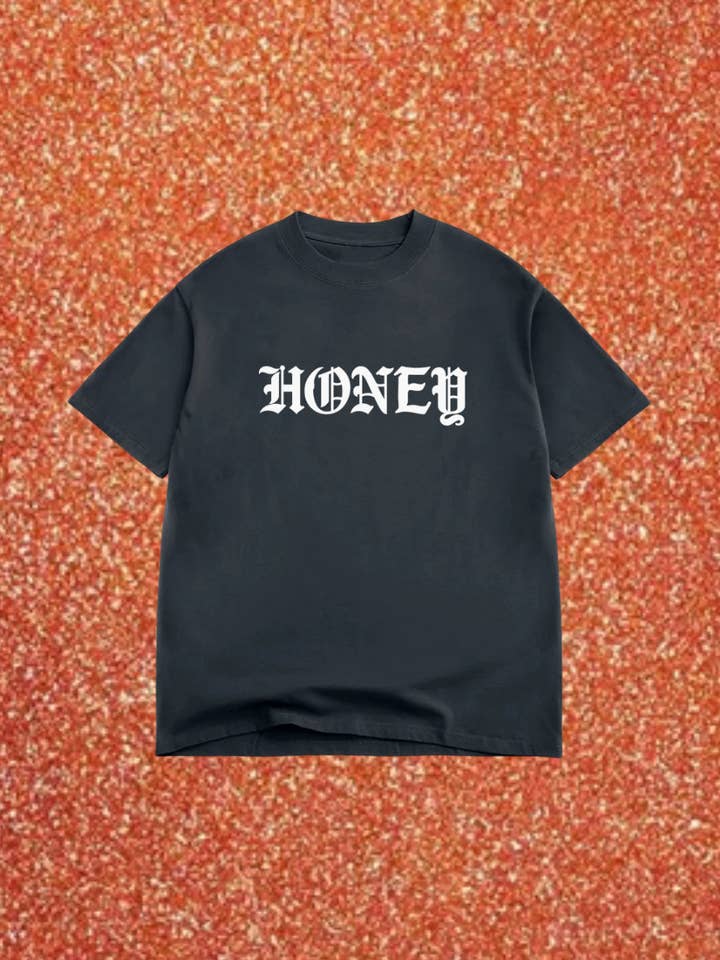 HONEY tee for wholesale by June+Grey