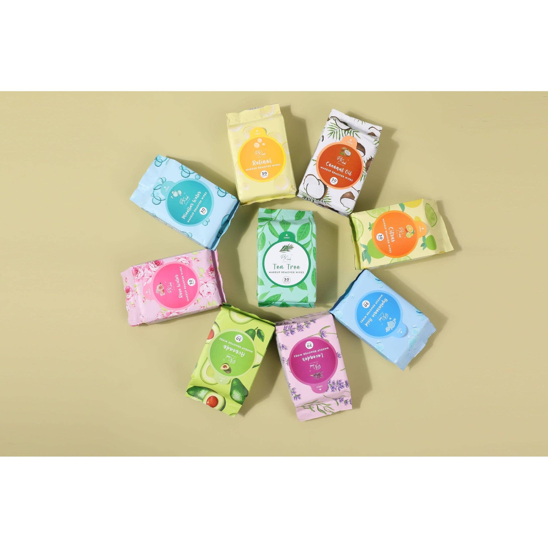 Efon International Corp. - Wholesale Makeup Remover - Makeup Remover Wipes - Available in 18 Refreshing Scents37