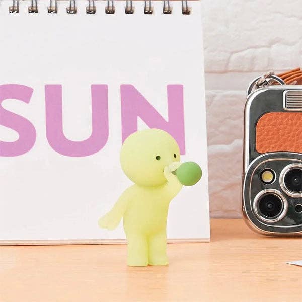 Showcase - Wholesale Decorative Figurine - Smiski Sunday Series Collectible Glow in the Dark Figurine Blind Box (1pc)