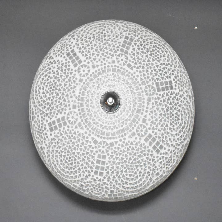 Taklampa glasmosaik 25cm för wholesale av Orientals