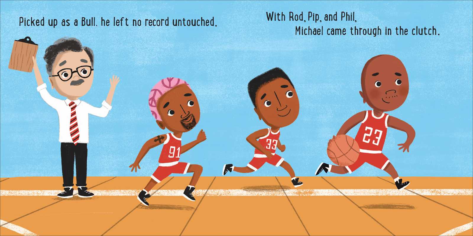 Simon & Schuster - Wholesale Preschool Book (3-5) - Baby Ballers: Michael Jordan by Bernadette Baillie4