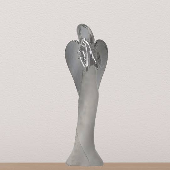 Petit ange déco – Figurine en céramique noble au design exclusif pour la vente par B&W Werbeartikel GmbH - B&W