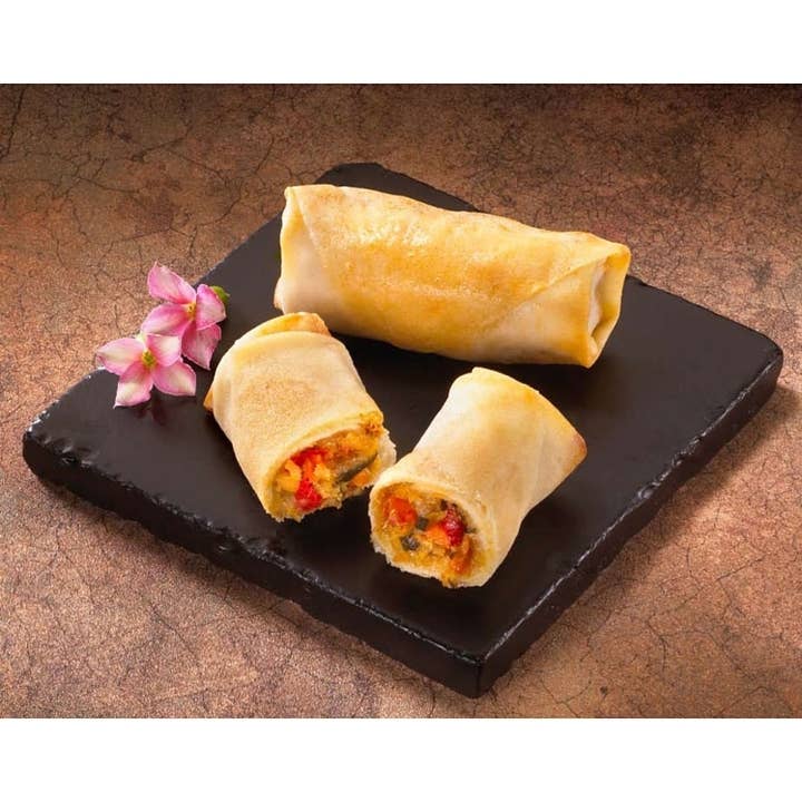 Farmhouse Meats and More - Wholesale Shelf Stable Prepared Meal - SPRING ROLL, VEGETABLE .9 OZ FROZEN SOY SAUCE SEASONED bulk