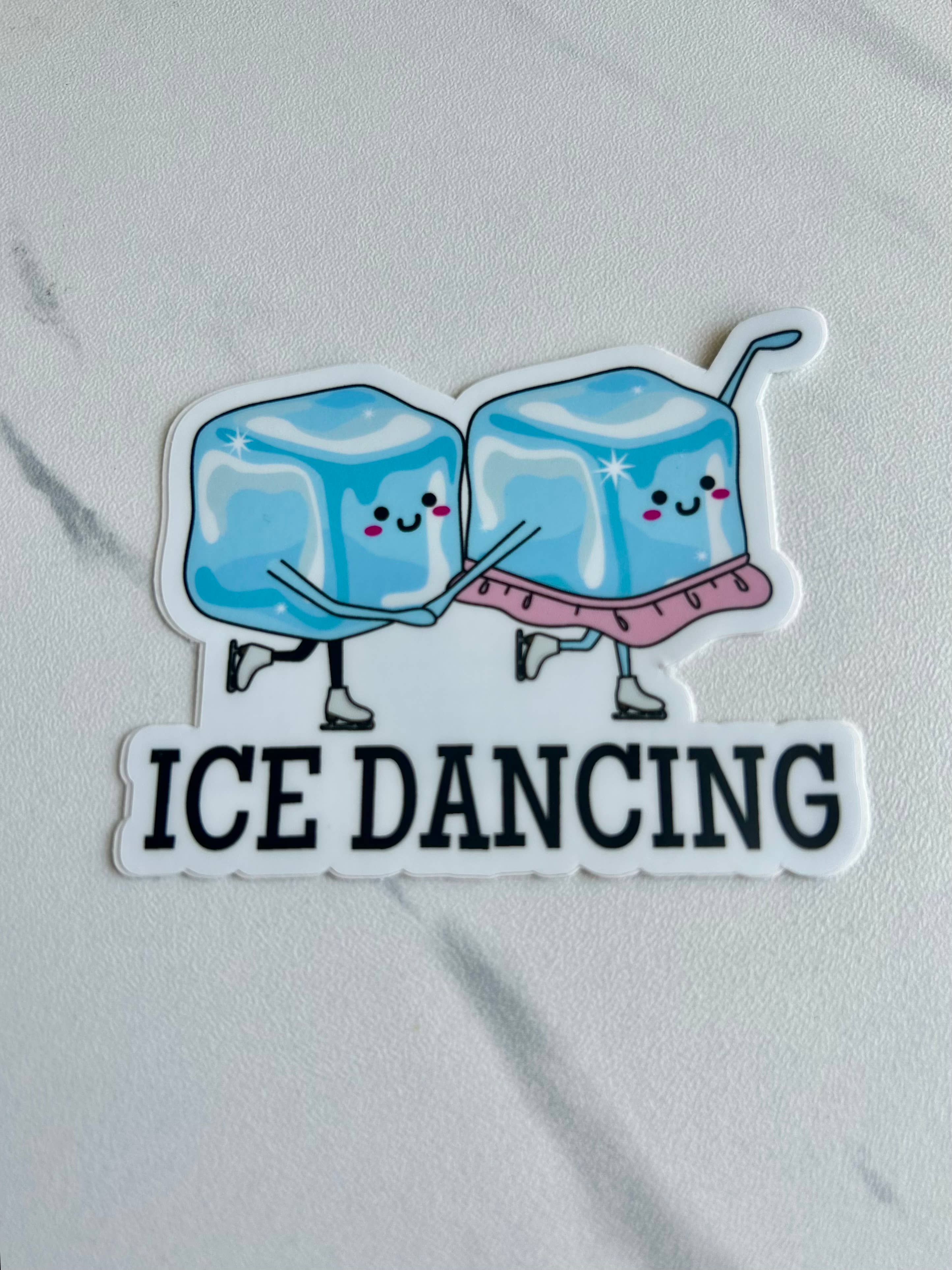 Denali & Co. - Vente Autocollant - Autocollant de danse sur glace pour patinage artistique, 3 « x 2,45"1